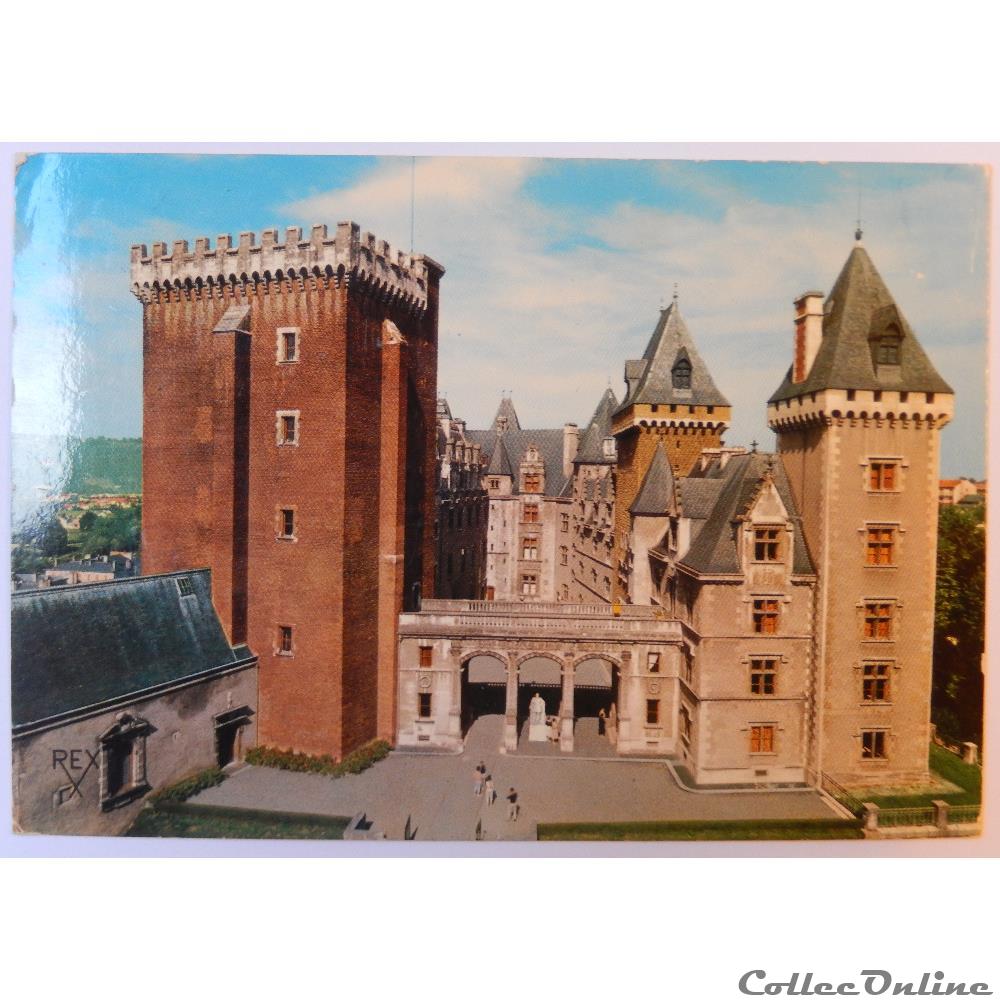 carte postale france aquitaine cp des pyrenees atlantiques pau
