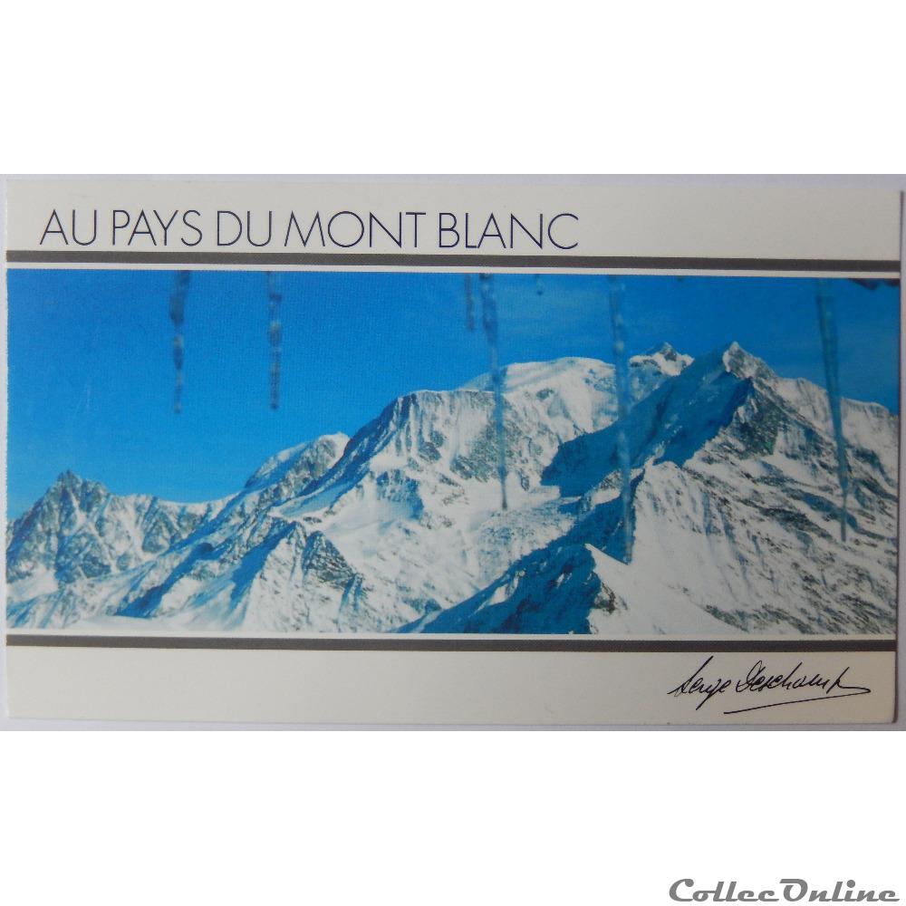 CP de Haute-Savoie, Le Mont Blanc carte postale france rhone alpe cp de haute savoie le mont blanc