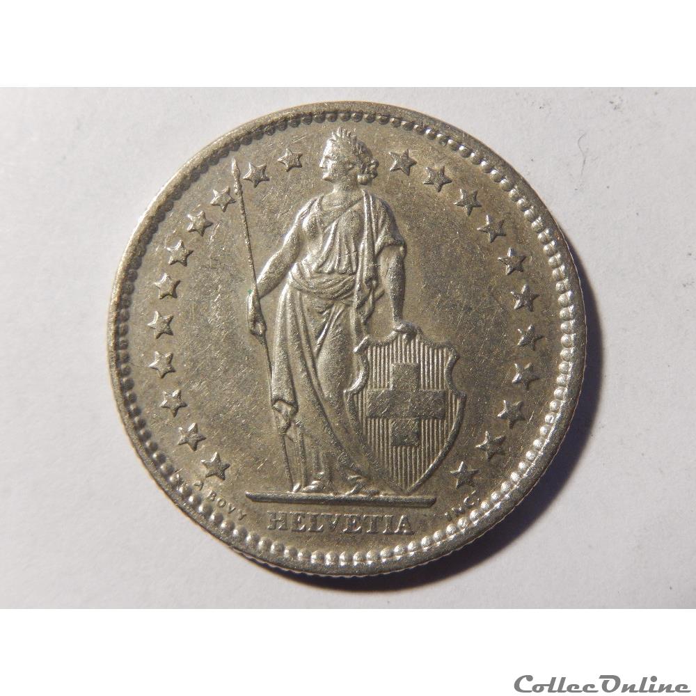 Suisse, 2 francs de 1980 2 monnaie monde suisse 2 francs de 1980