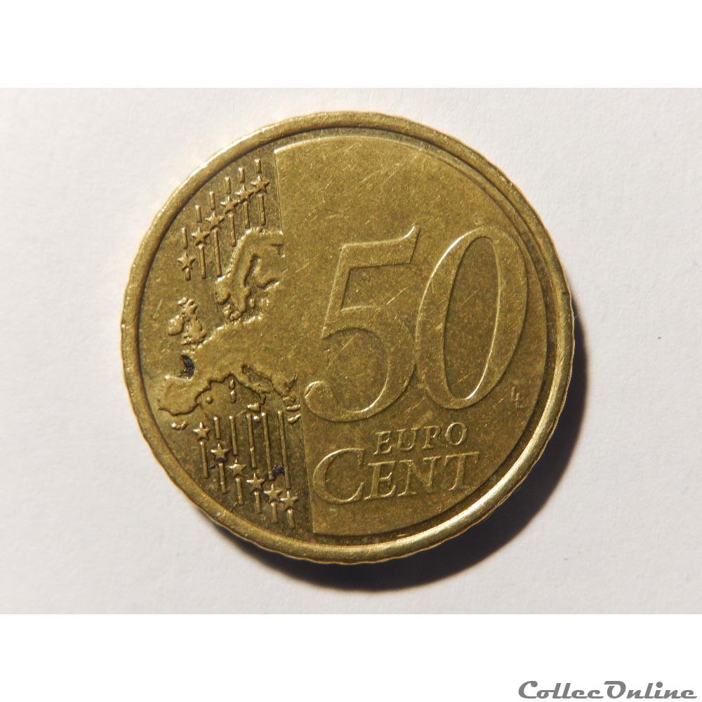 Slovénie, 50 centimes d'euro 2007 3 monnaie slovenie 50 centimes euro 2007
