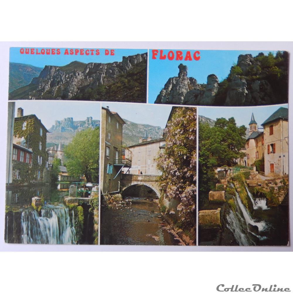 carte postale france languedoc roussillon cp de lozere florac