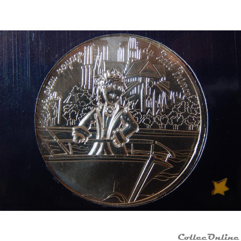 10 euros, le beau voyage du Petit Prince, visite Notre-Dame monnaie france 10 euros le beau voyage du petit prince visite notre dame