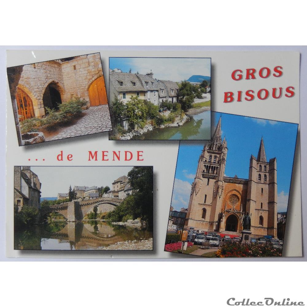 CP de Lozère, Mende carte postale france languedoc roussillon cp de lozere mende