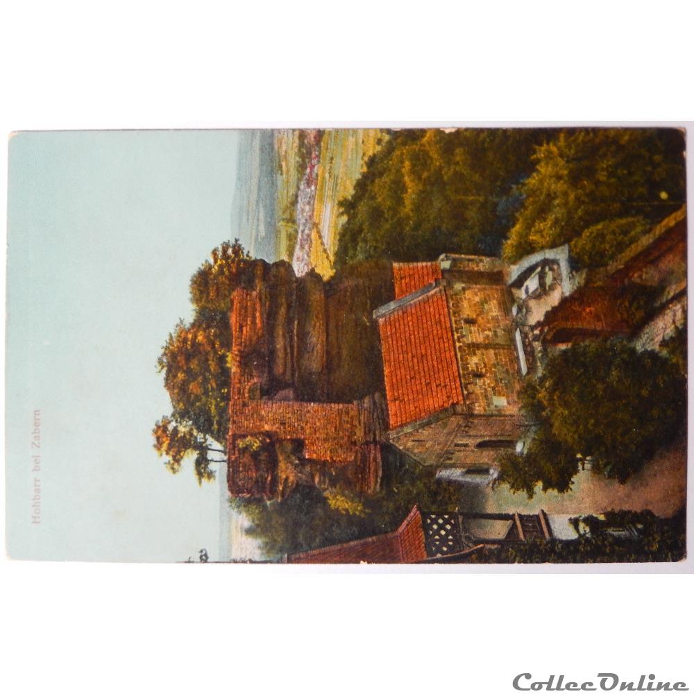 carte postale france alsace cpa du haut barr les ruines bas rhin