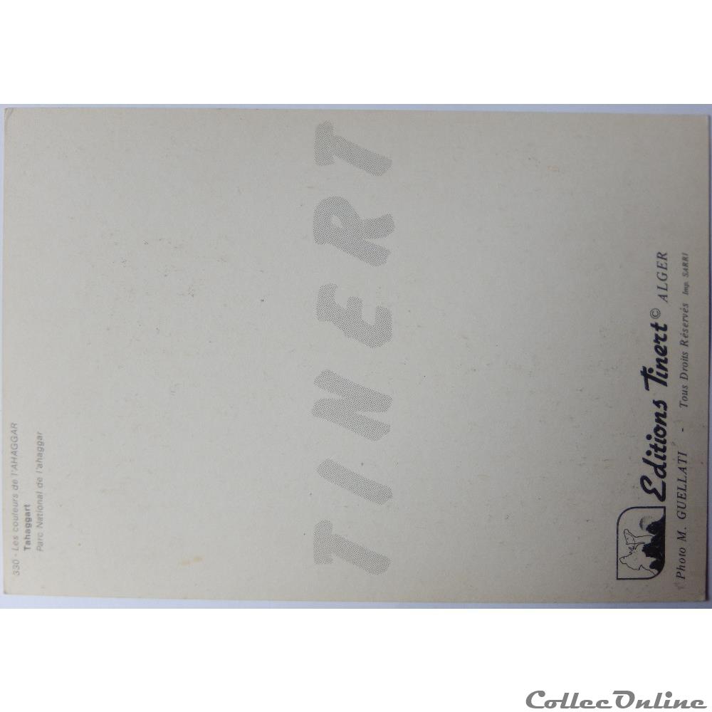 carte postale afrique bretagne cp algerie tahaggart