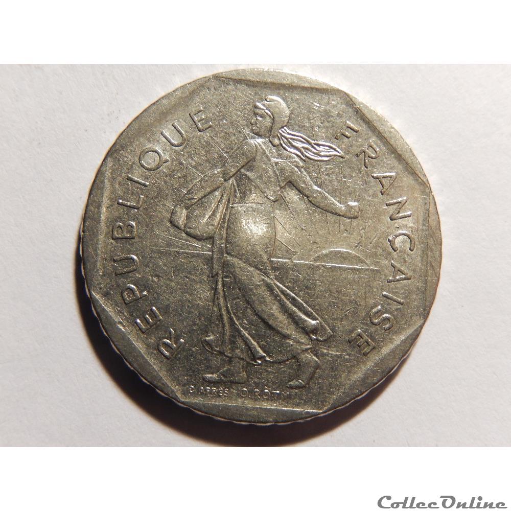 2 Francs Semeuse 1980 2 monnaie france moderne 2 francs semeuse 1980
