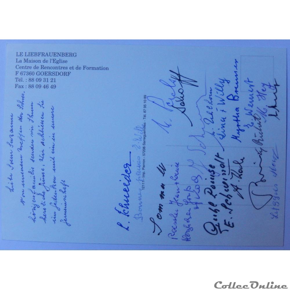 CP du Bas-Rhin, Goersdorf carte postale france alsace cp du bas rhin goersdorf