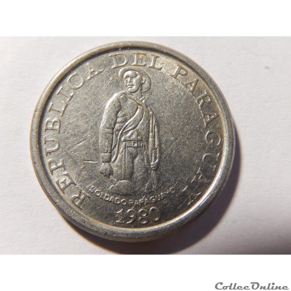 1 guarani de 1980 2 monnaie monde paraguay 1 guarani de 1980