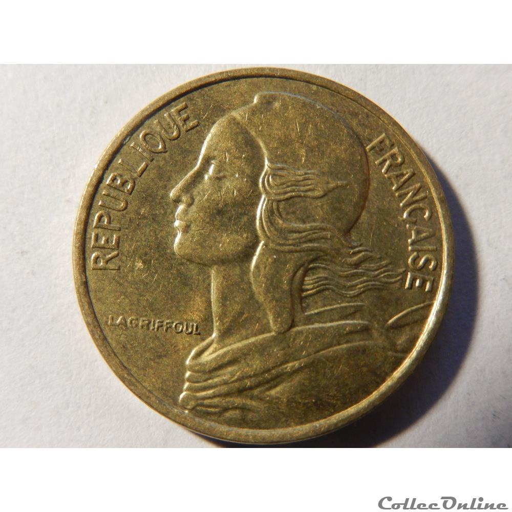 monnaie france moderne 5 centimes marianne 1987