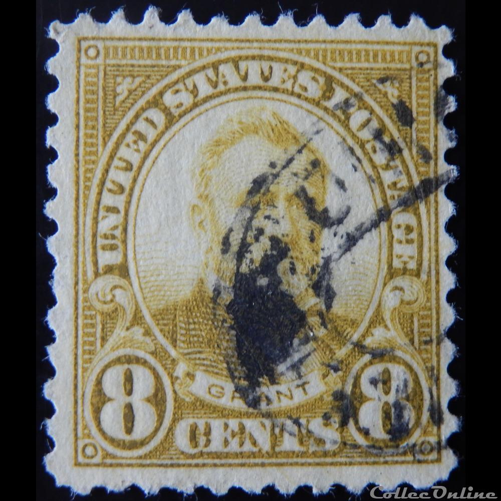 Etats Unis 00235B Ulysses S. Grant 8c de 1927 timbre amerique etats unis 00235b ulysses s grant 8c de 1927