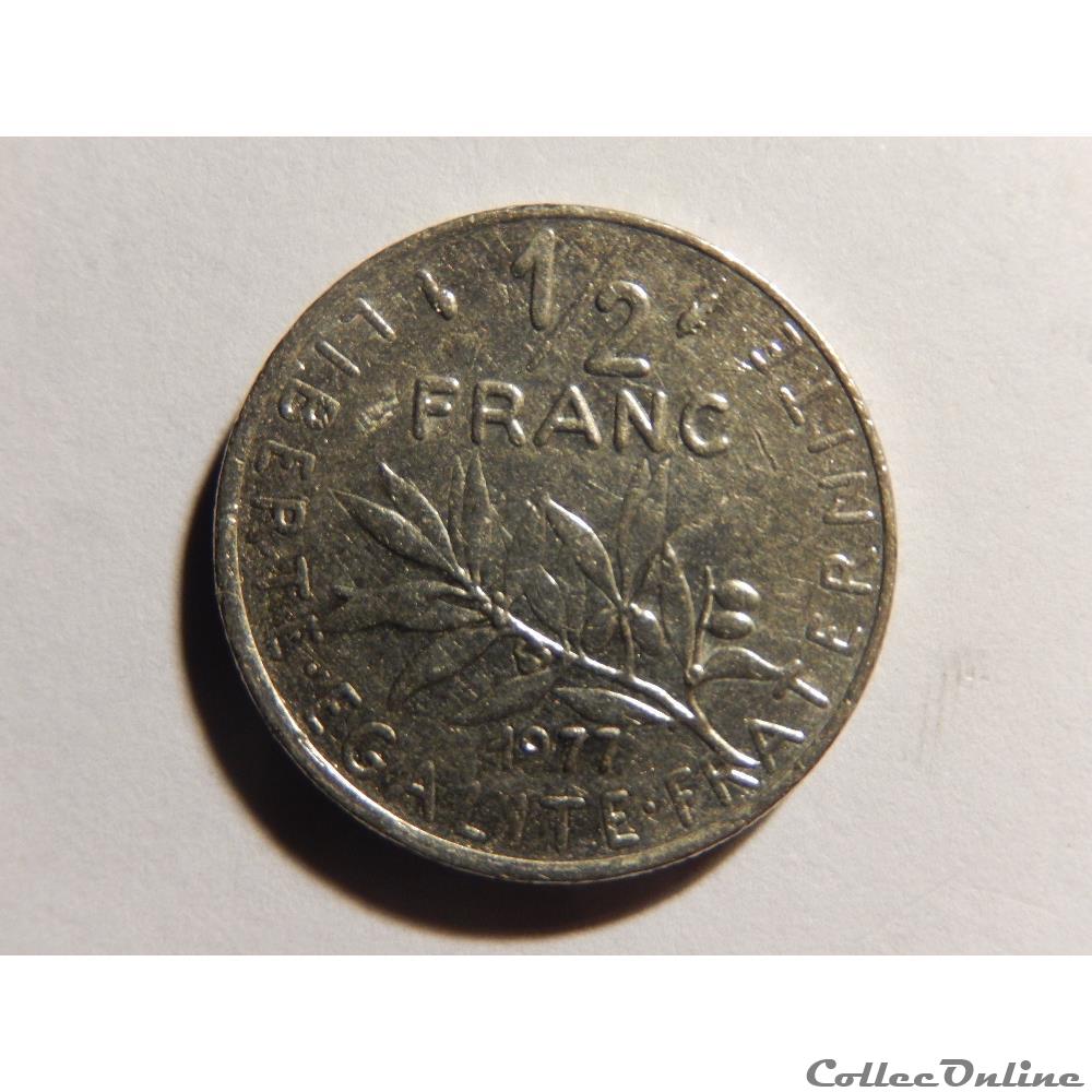 50 centimes Semeuse 1977 monnaie france moderne 50 centimes semeuse 1977