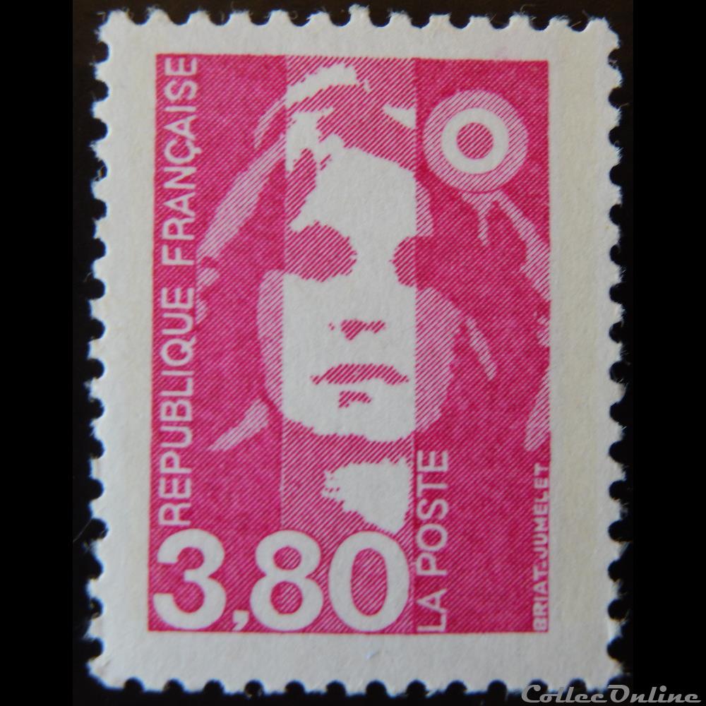02624 Marianne de Briat 3F80 rose timbre france 02624 marianne de briat 3f80 rose