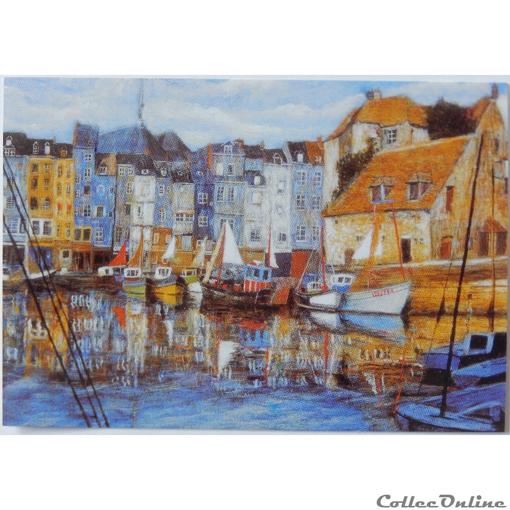 CP Peinture carte postale france basse normandie cp peinture