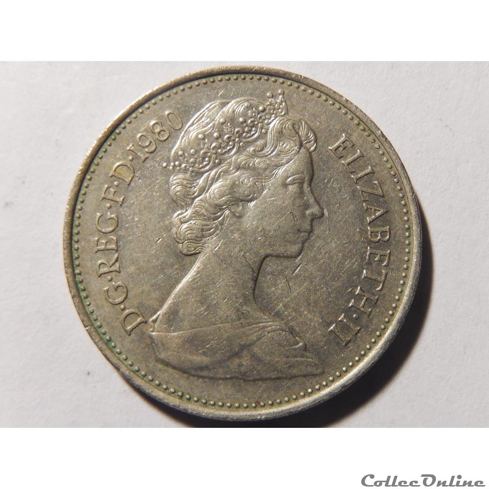 Royaume-Uni, 5 new pence de 1980 2 monnaie monde royaume uni 5 new pence de 1980