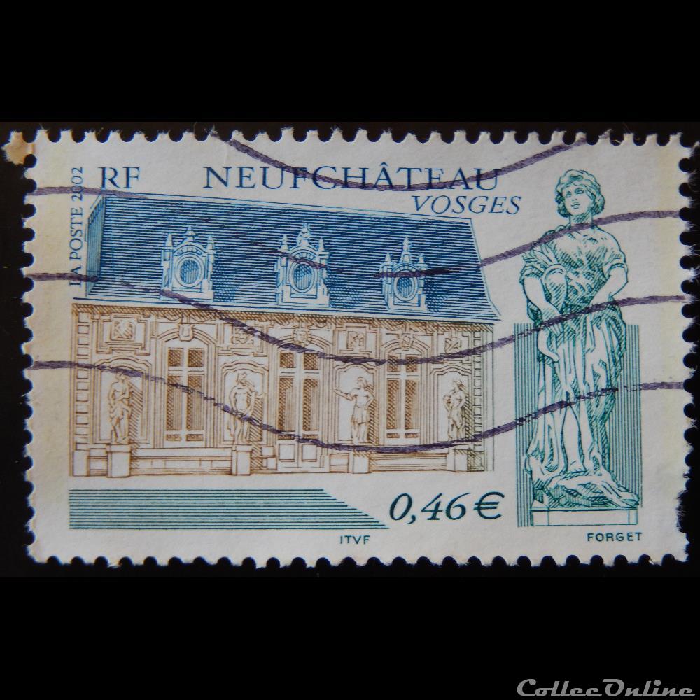 03525 Neufchâteau - Vosges 0.46€ timbre france 03525 neufchateau vosges 0 46