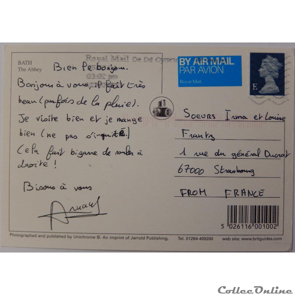 CP du Royaume-Uni, Angleterre, Bath carte postale europe alsace cp du royaume uni angleterre bath