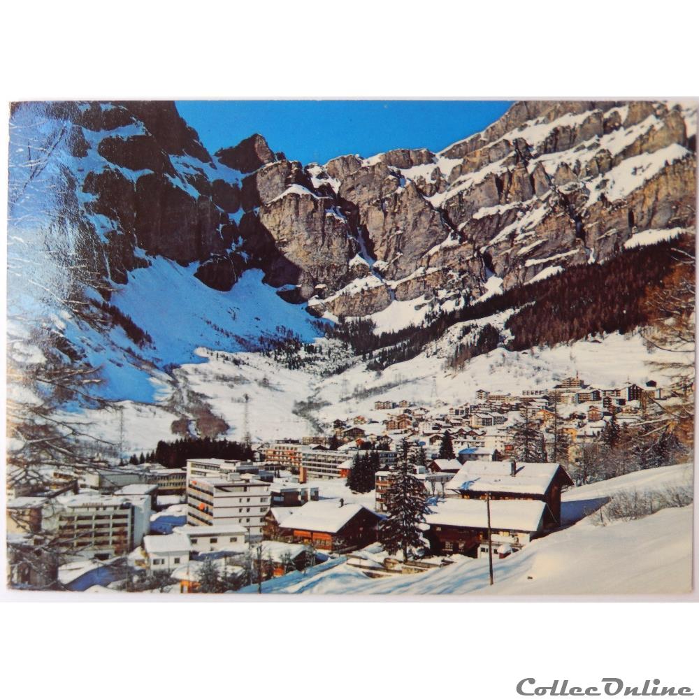 CP de Suisse, Le Valais, Loèche les Bains carte postale europe bretagne cp de suisse le valais loeche les bains