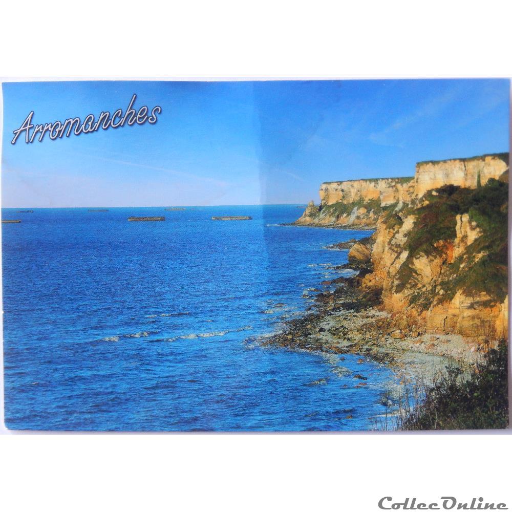 CP du Calvados, Arromanches carte postale france basse normandie cp du calvados arromanches