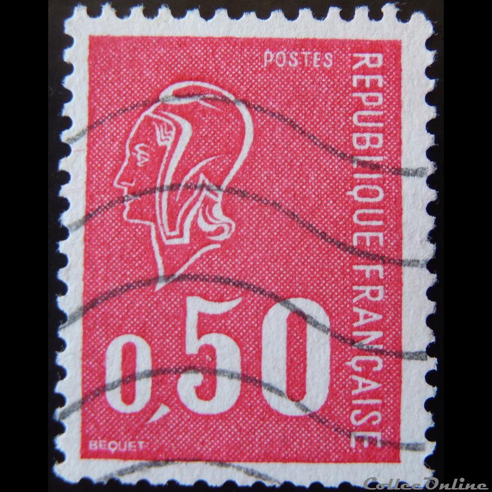 Marianne De Bequet 0 50f Rouge De 1971 Stamps Europe France