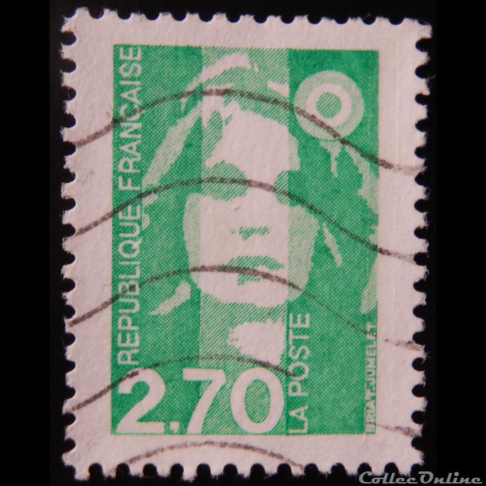 03005 Marianne de Briat 2F70 vert 3 timbre france 03005 marianne de briat 2f70 vert
