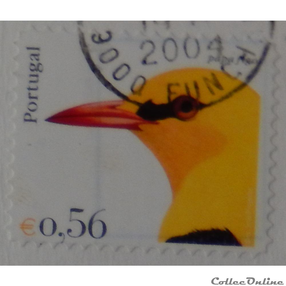 Portugal 02788 oiseau, Loriot d'Europe 0.56€ de 2004 timbre portugal 02788 oiseau loriot europe 0 56 de 2004