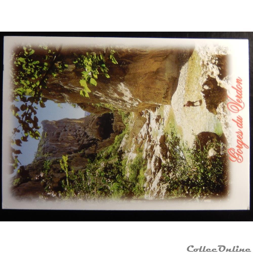 carte postale france provence cote azur cp de ardeche les gorges du verdon