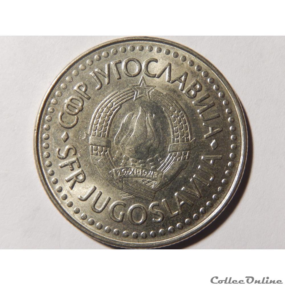 Yougoslavie, 100 dinara de 1987 2 monnaie monde yougoslavie 100 dinara de 1987