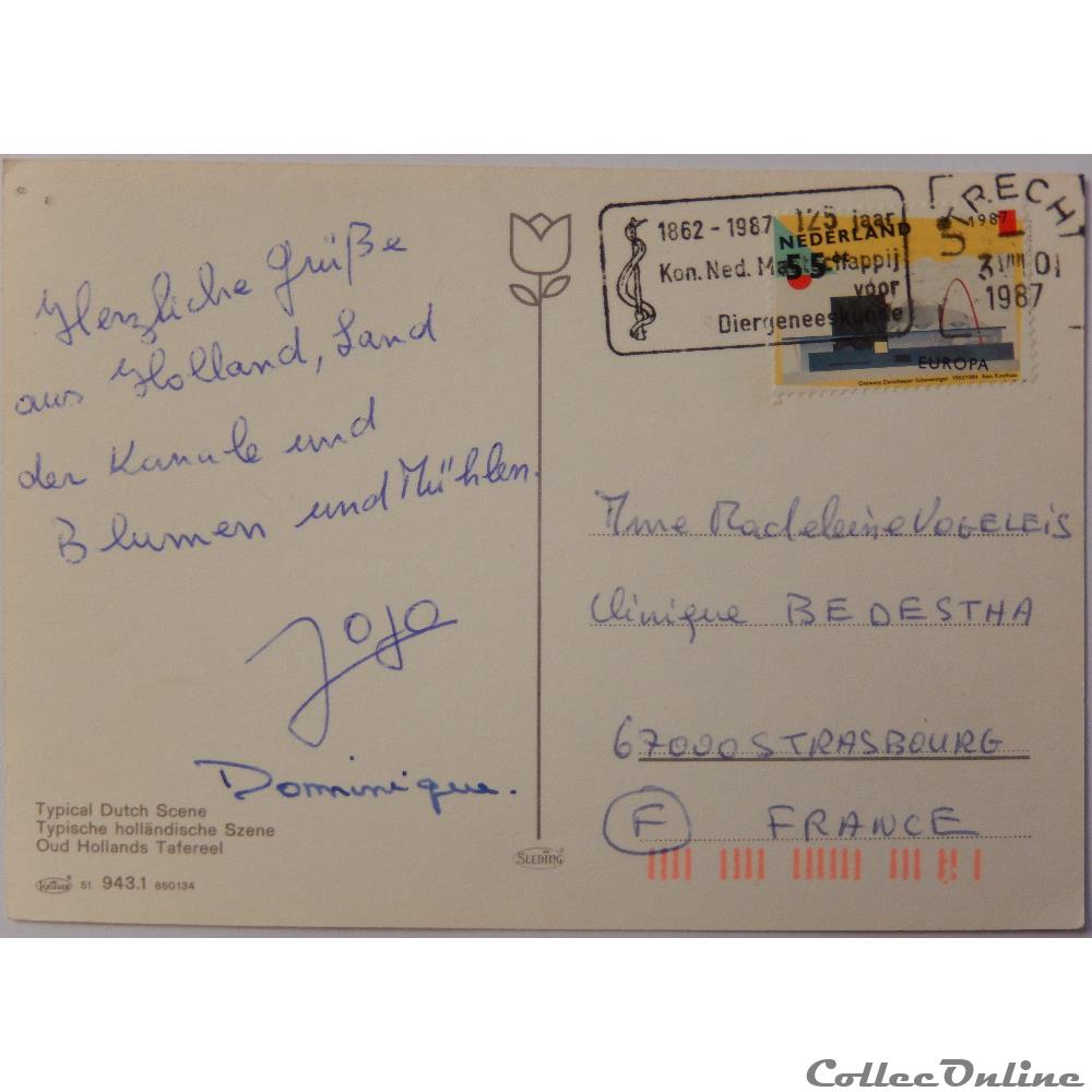 carte postale europe rhone alpe cp des pays bas