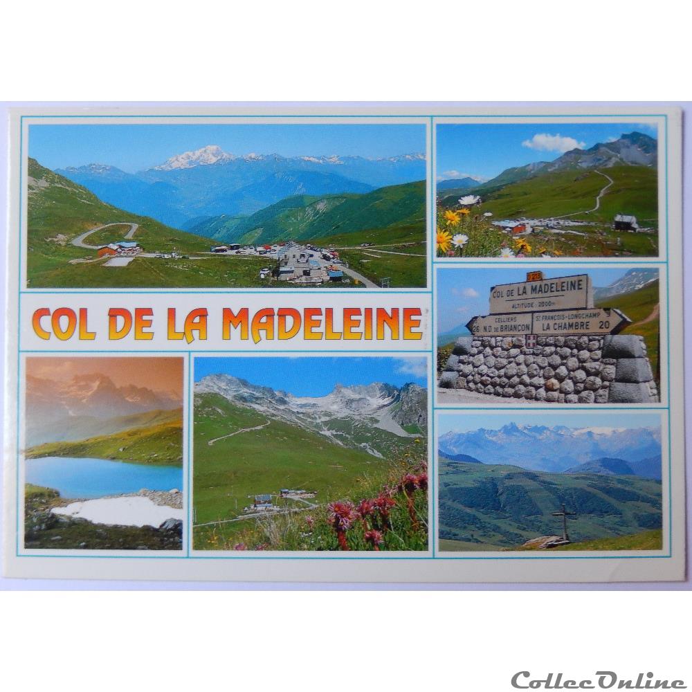 CP de Savoie, Col de La Madeleine carte postale france rhone alpe cp de savoie col de la madeleine