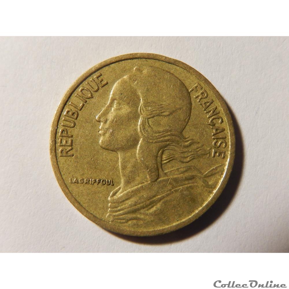 monnaie france moderne 5 centimes marianne 1977