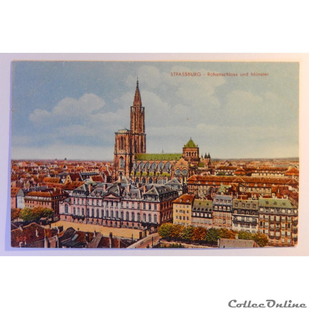 carte postale france alsace cpa de strasbourg bas rhin