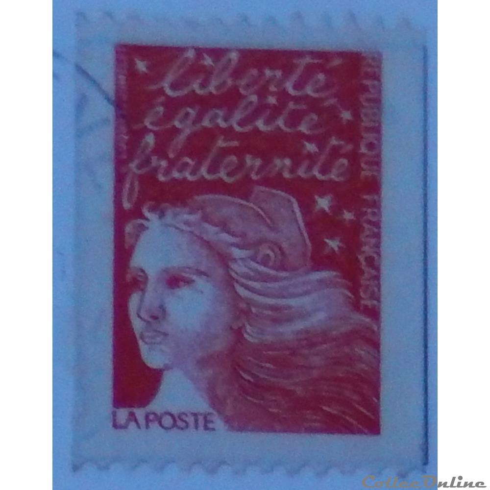 03084 Marianne de Luquet rose foncé sans valeur de 1997 3 timbre france 03084 marianne de luquet rose fonce sans valeur de 1997