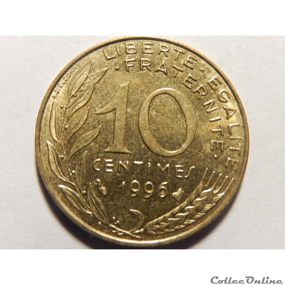 10 centimes Marianne 1996 monnaie france moderne 10 centimes marianne 1996