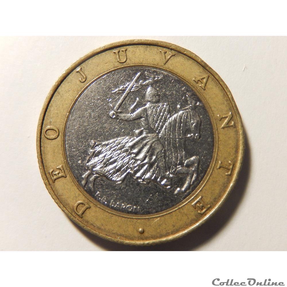 Monaco, 10 francs de 1991 2 monnaie monde monaco 10 francs de 1991