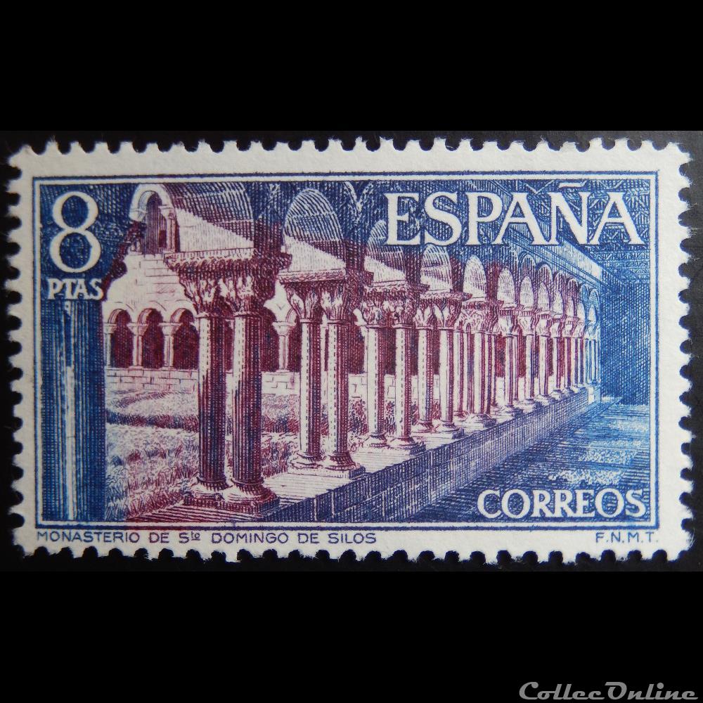 Espagne Monastere Santos Domingo De Silos 8ptas De 1973