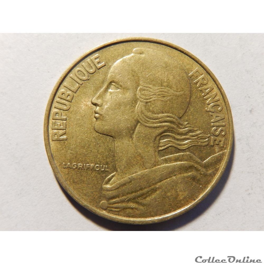 20 centimes Marianne 1977 2 monnaie france moderne 20 centimes marianne 1977