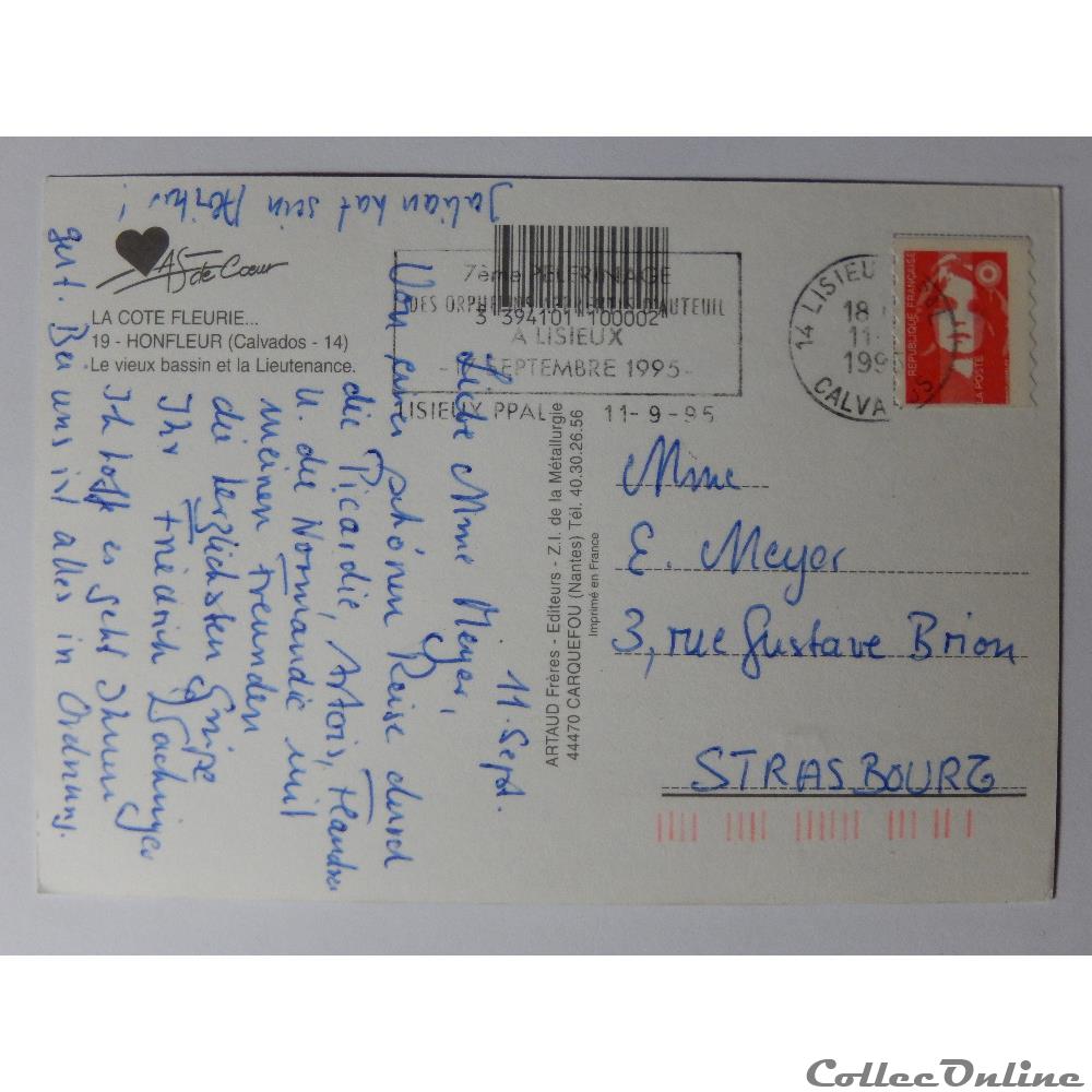 carte postale france basse normandie cp du calvados honfleur