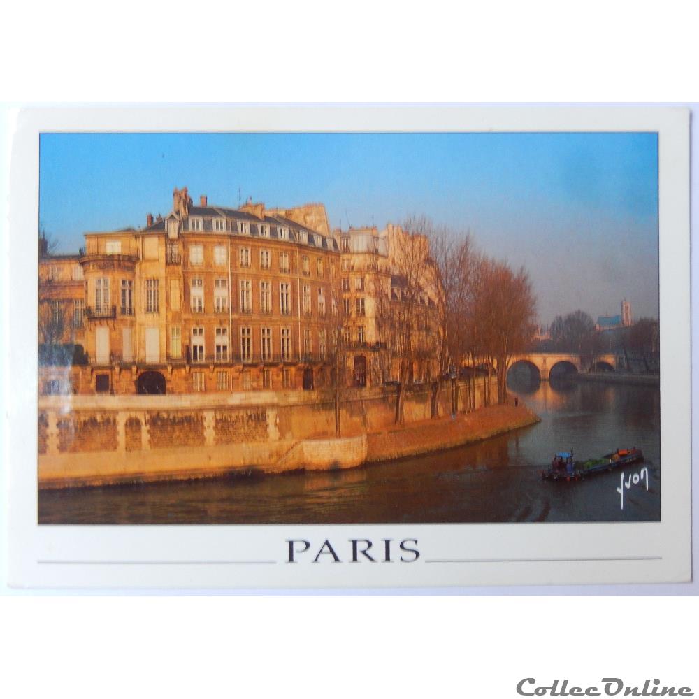 CP de Paris, les Quais de Seine carte postale france ile cp de paris les quais de seine