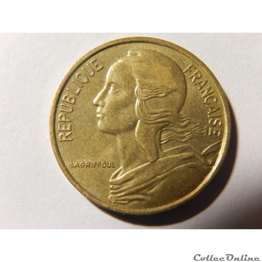 5 centimes Marianne 1992 4 plis 2 monnaie france moderne 5 centimes marianne 1992 4 plis