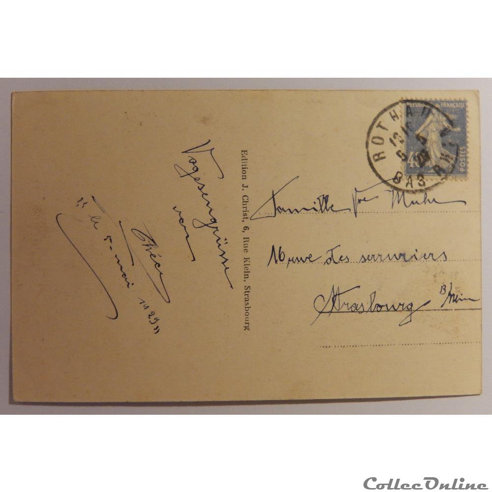 CPA de Rothau, vue générale, Bas-Rhin carte postale france alsace cpa de rothau vue generale bas rhin