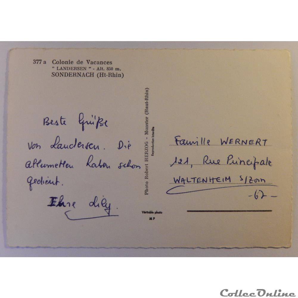 CPA de Landersen, Haut-Rhin 4 carte postale france alsace cpa de landersen haut rhin