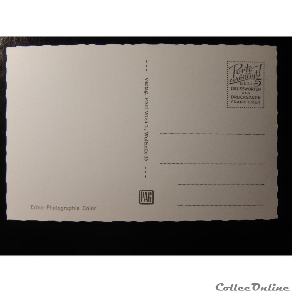 carte postale europe provence cote azur cpa autriche vienne statue de mozart