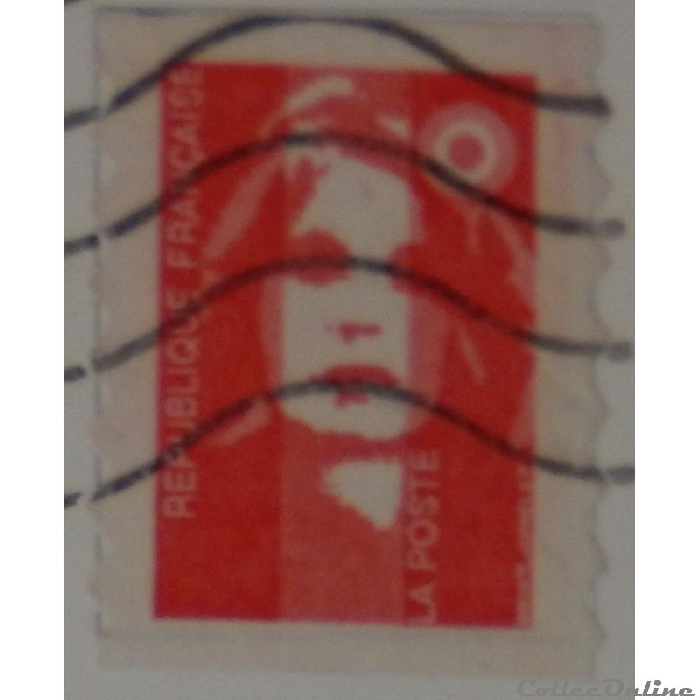 AA00007 Marianne de Briat rouge Sans valeur faciale de 1994 3 timbre france aa00007 marianne de briat rouge sans valeur faciale de 1994