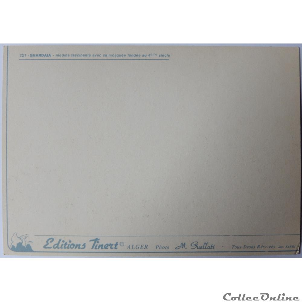 carte postale afrique languedoc roussillon cp algerie ghardaia