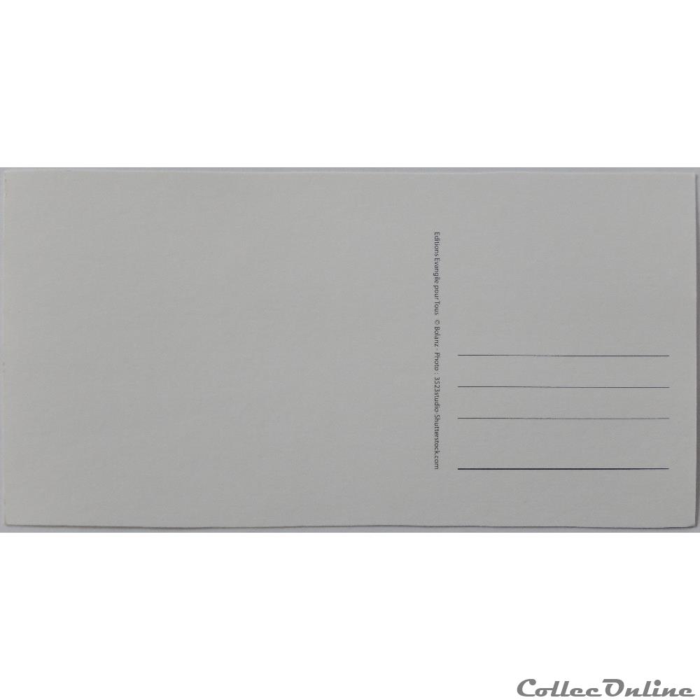 carte postale ile de france cp citation biblique