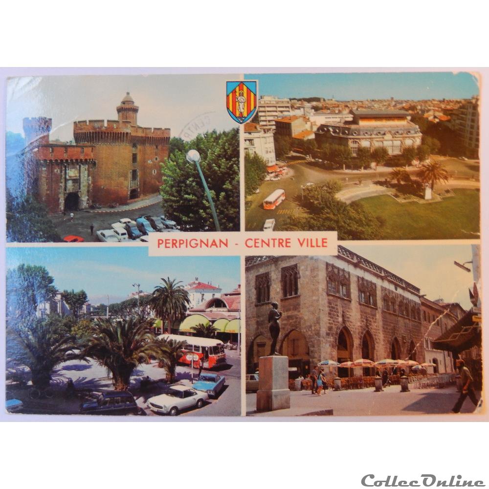 carte postale france midi cp des pyrenees orientales perpignan