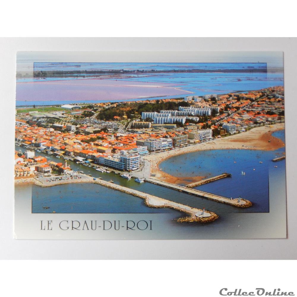 CP du Gard, Le Grau-du-Roi carte postale france languedoc roussillon cp du gard le grau du roi