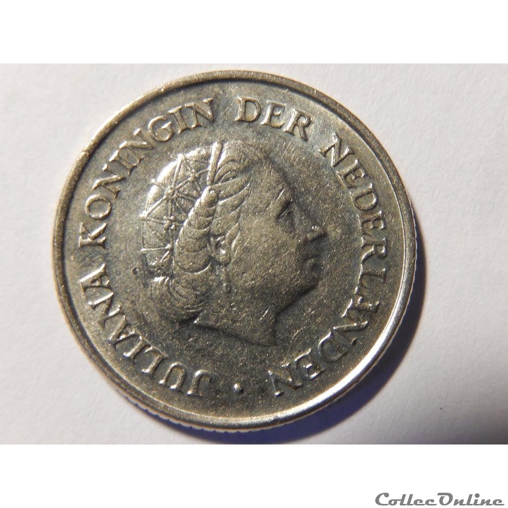 Pays-Bas, 25 cent de 1972 2 monnaie monde pays bas 25 cent de 1972