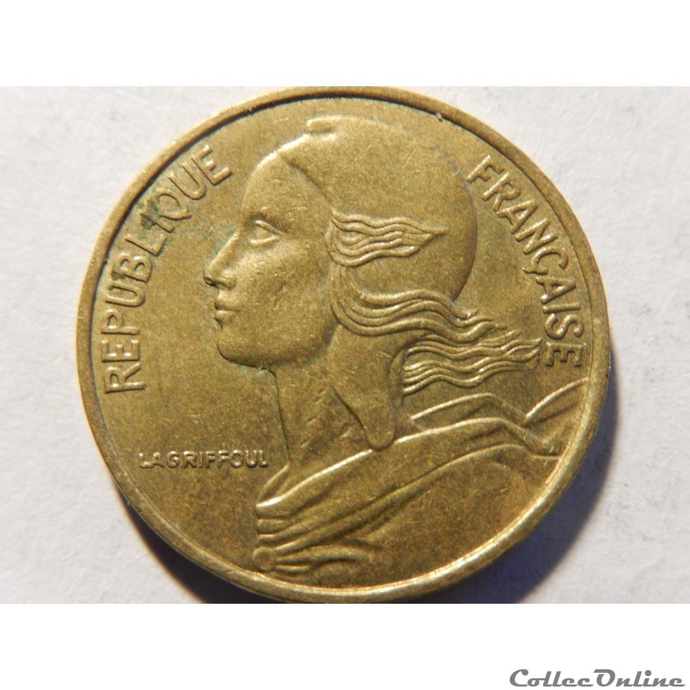 monnaie france moderne 5 centimes marianne 1988