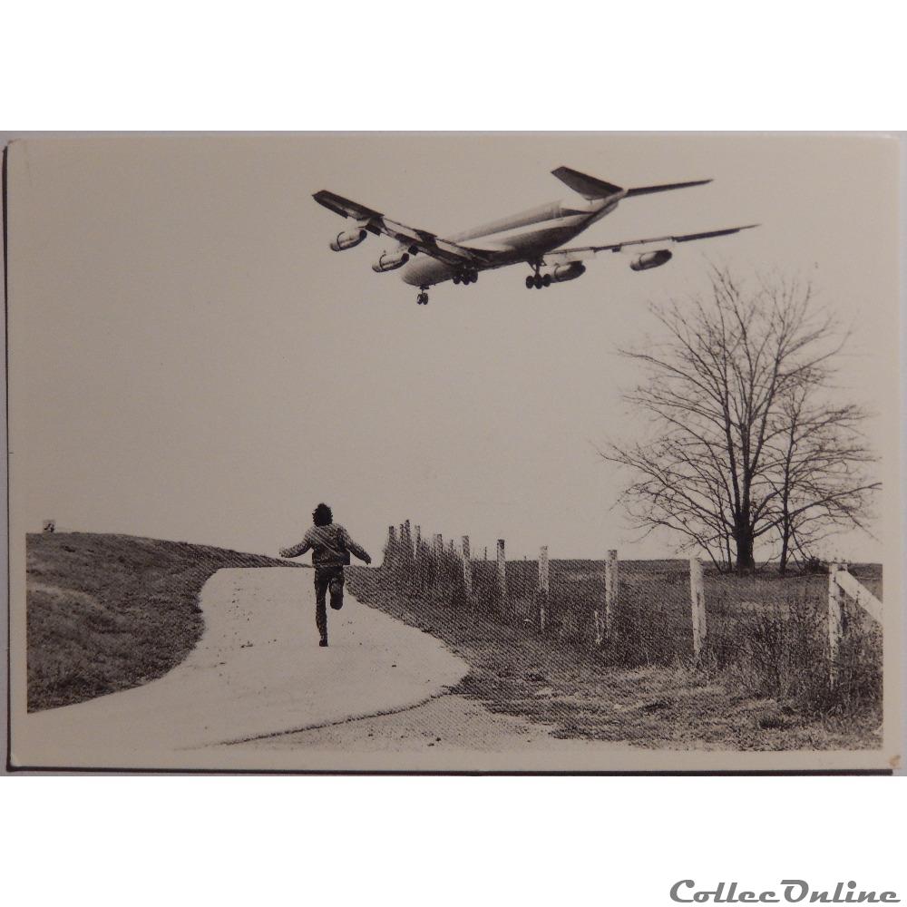 carte postale france ile de cp avion